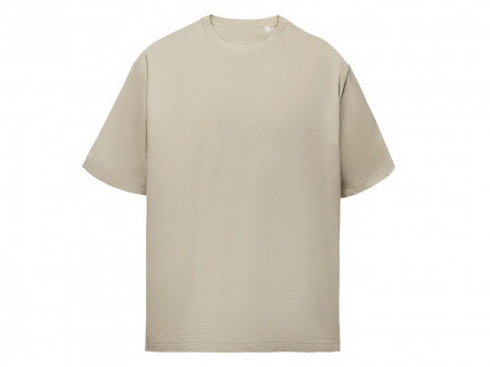 Футболка Kyoto из джерси 180 г/м2 с пич отделкой, унисекс, оливковый