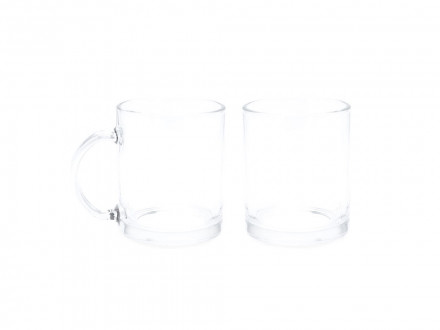 Кружка стеклянная KAFFIR, 340 мл, прозрачный