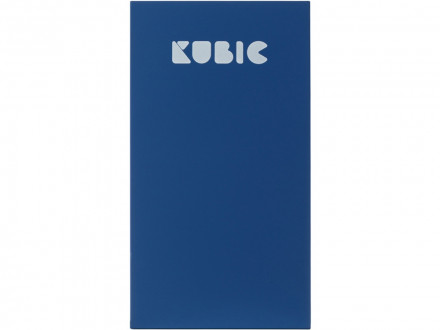 Внешний аккумулятор Kubic PB10X Blue, 10 000 мАч, Soft-touch, синий