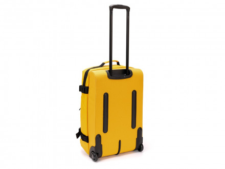 Сумка на колесах TORBER MOBI, желтый, полиэстер 900D с PU покрытием, 60 х 38 х 25,5 см, 57 л