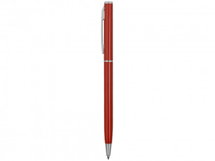 Ручка металлическая шариковая Атриум, красный