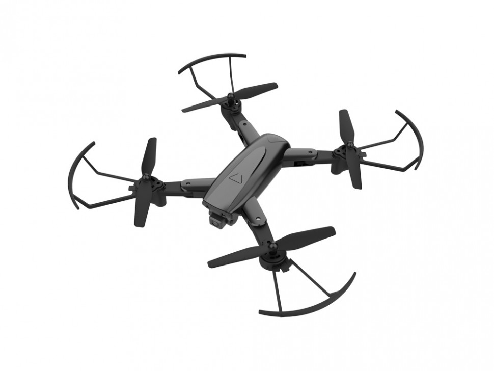 Квадрокоптер Hiper HQC-0031 Paladin FPV 0.3Mpix 480р WiFi ПДУ черный/серый (Р)