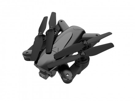 Квадрокоптер Hiper HQC-0031 Paladin FPV 0.3Mpix 480р WiFi ПДУ черный/серый (Р)