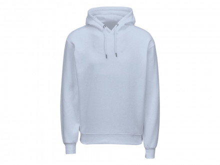 Толстовка с капюшоном оверсайз Lisbon унисекс, небесно-голубой