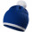 Шапка Amuse, синяя с белым
