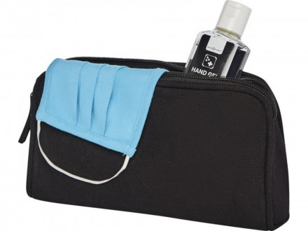 Сумка для туалетных принадлежностей Kota из полотна плотностью 340 г/м2, черный