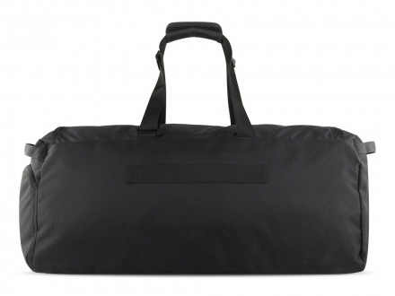 Сумка дорожная BUGATTI Blanc Delight, чёрная, нейлон RPET600D/тарпаулин/полиэстер, 67х32х29 см, 55 л