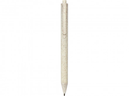 Блокнот B7 Toledo S, бежевый + ручка шариковая Pianta из пшеничной соломы, бежевый