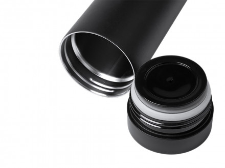 Термос Кларк из нержавеющей стали, объем 500 мл, черный