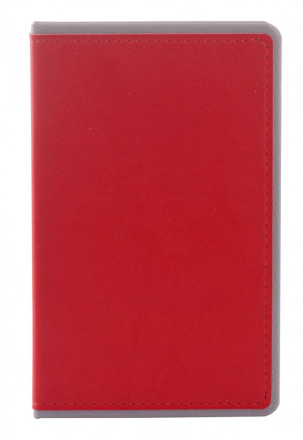 Ежедневник Freenote Small, недатированный, красный