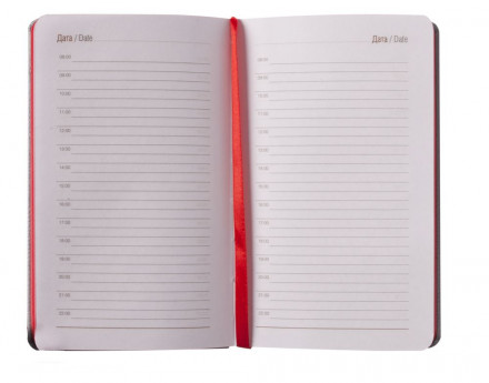 Ежедневник Freenote Small, недатированный, красный