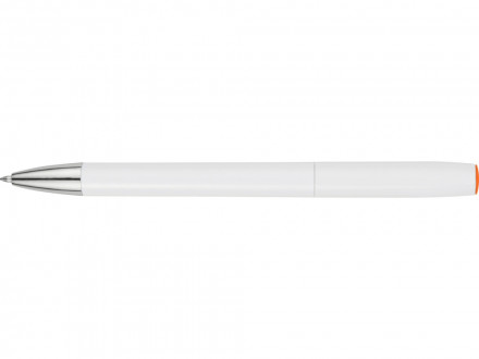 Ручка шариковая Локи, белый/оранжевый