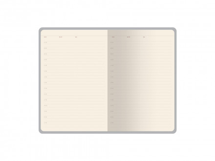 Ежедневник недатированный А5 Soho, черный