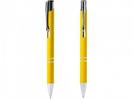 Ручка металлическая шариковая NORFOLK, желтый