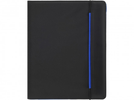 Папка для документов Делос, черный/синий