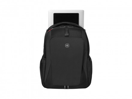 Рюкзак WENGER XE Professional 15.6, черный, переработанный ПЭТ/Полиэстер, 32х22х44 см, 23 л.