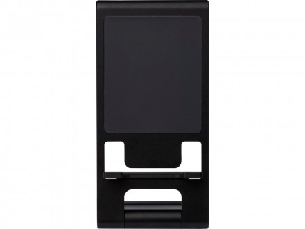 Тонкая алюминиевая подставка для телефона Rise, черный