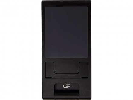 Тонкая алюминиевая подставка для телефона Rise, черный