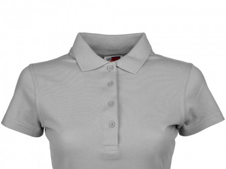 Рубашка поло First женская, серый