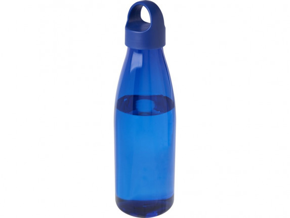 Bergen бутылка для воды объемом 800 мл из переработанной пластмассы, ярко-синий