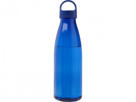 Bergen бутылка для воды объемом 800 мл из переработанной пластмассы, ярко-синий