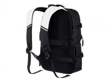 Рюкзак спортивный TORBER Xtreme 18, белый/чёрный, 31 х 12 х 46 см, 17л