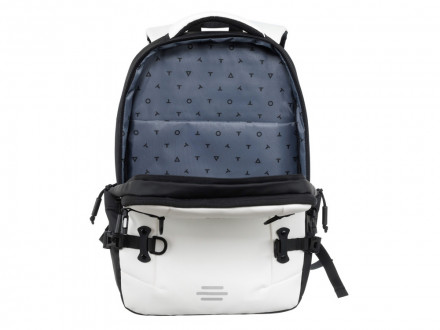 Рюкзак спортивный TORBER Xtreme 18, белый/чёрный, 31 х 12 х 46 см, 17л