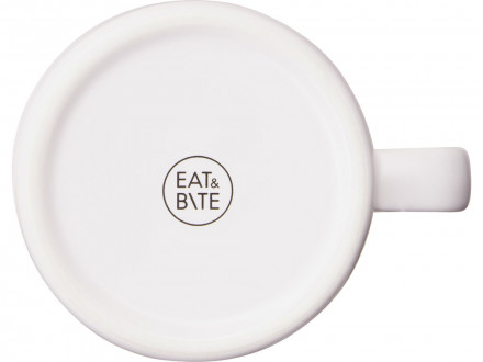 Чайная пара Bristol: блюдце прямоугольное, чашка, коробка, белый