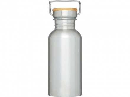 Спортивная бутылка Thor объемом 550 мл, серебристый