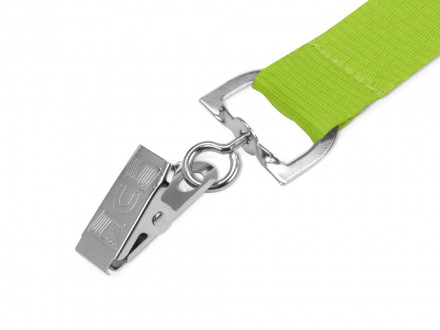 Ланьярд с клипом, черный