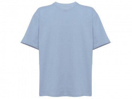 Детская футболка оверсайз Liyon, небесно-голубой