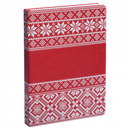 Ежедневник Скандик, недатированный, красный