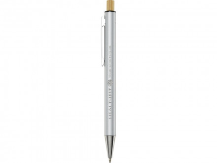 Cyrus шариковая ручка из переработанного алюминия, синие чернила - Серебристый