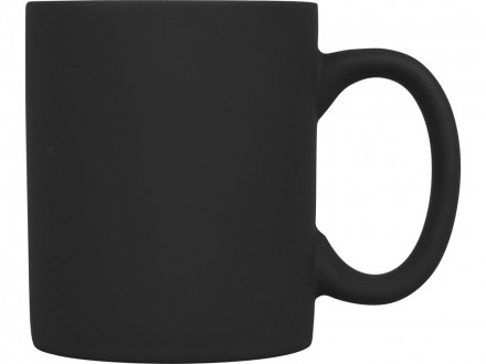 Кружка с покрытием soft-touch Barrel of a Gum, черный Р)
