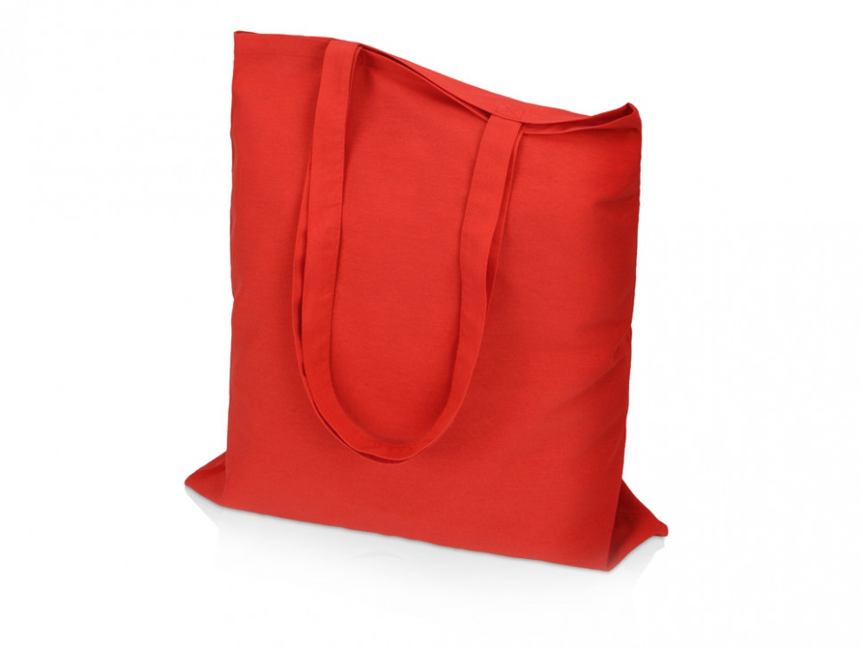 Сумка для шопинга Carryme 140 хлопковая, 140 г/м2, красный