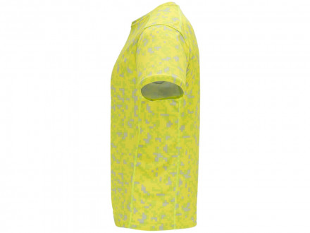 Футболка Assen мужская, пиксельный неоновый желтый