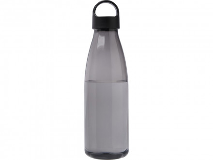 Bergen бутылка для воды объемом 800 мл из переработанной пластмассы, сплошной черный