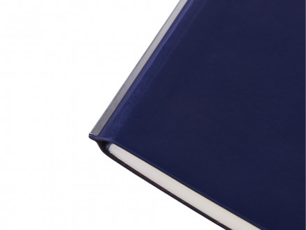 Блокнот А5 Scribe, гибкая обложка, 96 листов 80 гр/м2, темно-синий