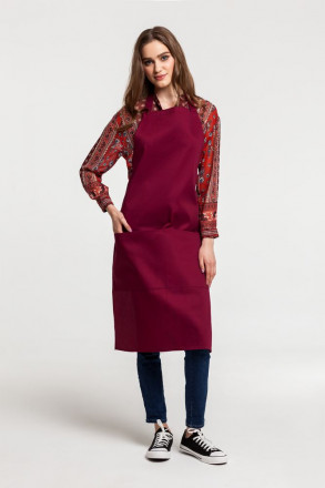 Фартук Delica, бордовый