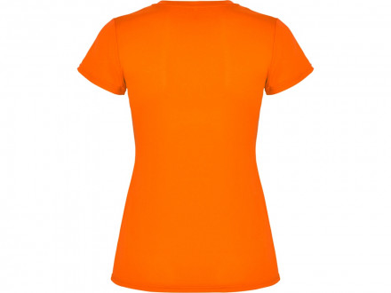 Футболка спортивная женская Montecarlo, неоновый оранжевый