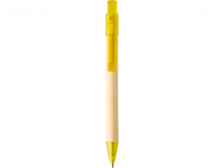 Шариковая ручка Safi из бумаги вторичной переработки, желтый