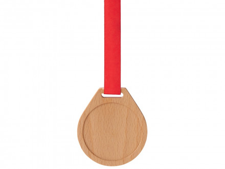 Медаль из бука Round, круг