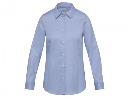 Citrine женская рубашка из твила - Голубой