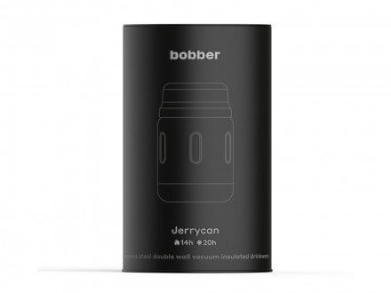 Термос для еды, вакуумный, бытовой, тм bobber. Объем 0.7 литра. Артикул Jerrycan-700 Matte