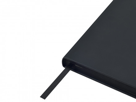 Ежедневник А5 Megapolis Color New soft-touch, черный