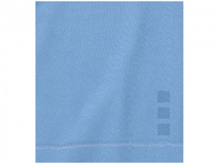 Calgary женская футболка-поло с коротким рукавом, голубой