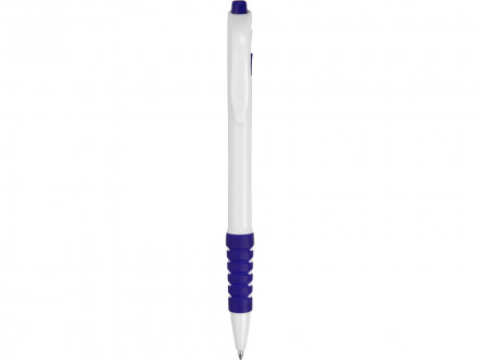 Ручка шариковая Фиджи, белый/синий