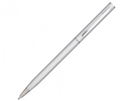 Ручка металлическая шариковая Slim, серый