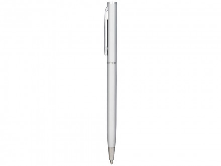 Ручка металлическая шариковая Slim, серый