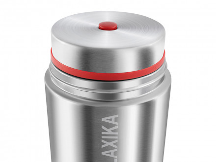 Термос для еды Relaxika 301 в чехле, 1200 мл, стальной